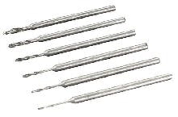 9 Hss-bohrer 0,3 Bis 3,0 Mm Maxicraft