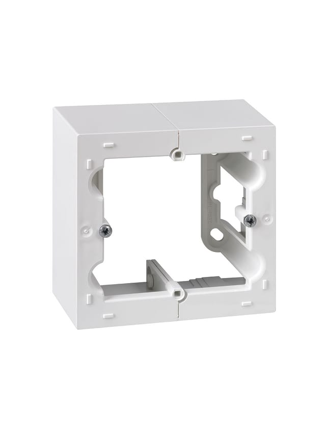 5 Weiße Oberflächenboxen