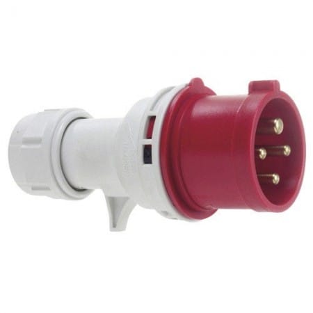 Drehstrom Industriestecker/stecker 16 A./380 V.