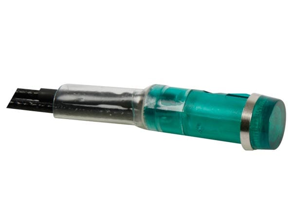 Kontroll-lampe - Rund - Grün - 220 V - 9 Mm