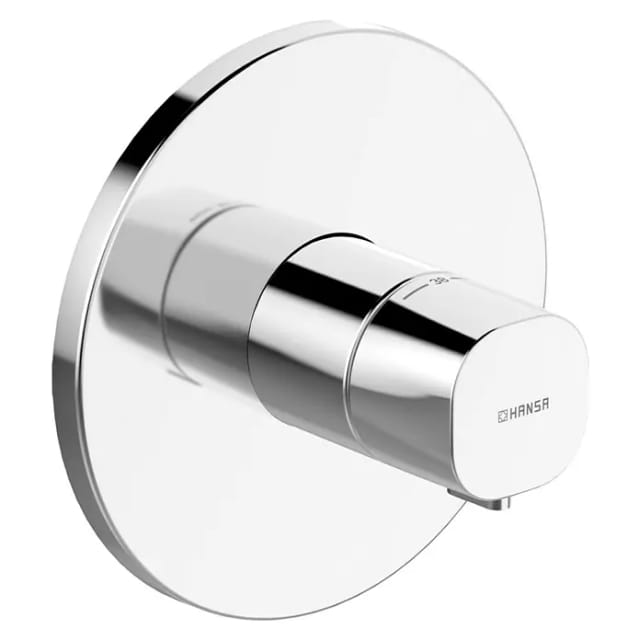 Living Fertigmontageset Für Brausebatterie 8866 Rosette Rund Chrom - Hansa