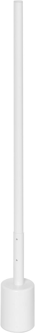 Ledvance - Smart+ Led Stehleuchte Corner Slim Weiß 80 X 8 Cm 8 W Rgbw Stehleuchte