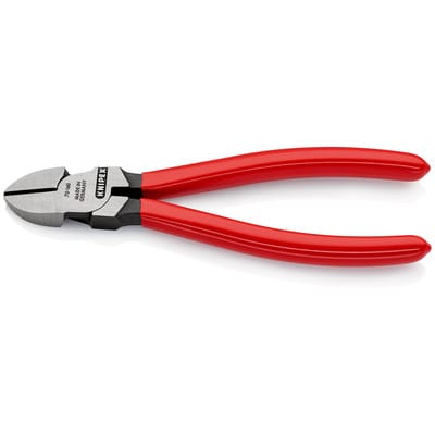 Knipex 70 01 160 Sb Seitenschneider Mit Kunststoff Überzogen Schwarz Atramentiert 160 Mm