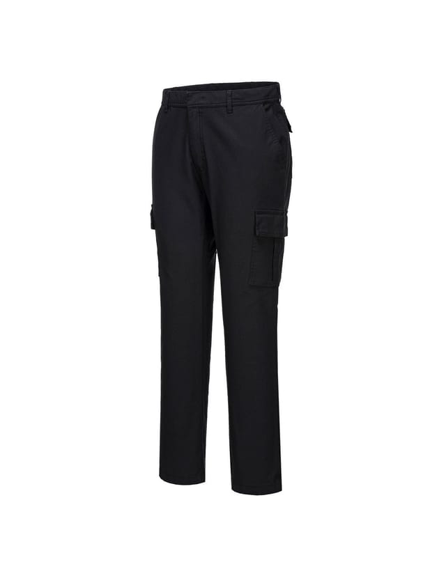Schmaler Stretch-cargohose Schwarz L - De(46) - Uk(36)