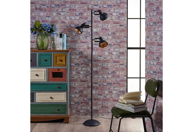 Stehlampe 'lilly' Aus Metall Für Wohnzimmer & Esszimmer Von Lindby