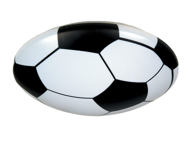 Led Deckenleuchte Für Fussball-fans, Deckenschale Bruchsicherer Schirm, Fussball