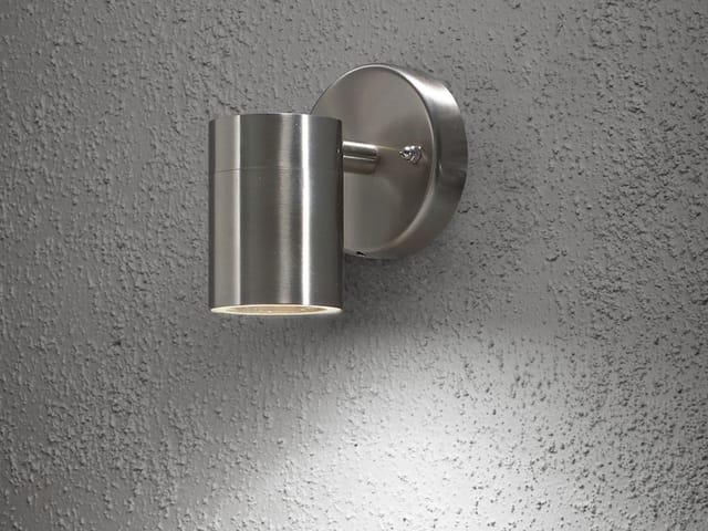 Konstsmide - Kleine Led Außenwandleuchte Downlight, Höhe 9cm Aus Edelstahl