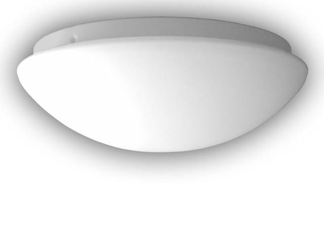 Led Deckenleuchte / Deckenschale Rund, Opalglas Matt, Ø 40cm