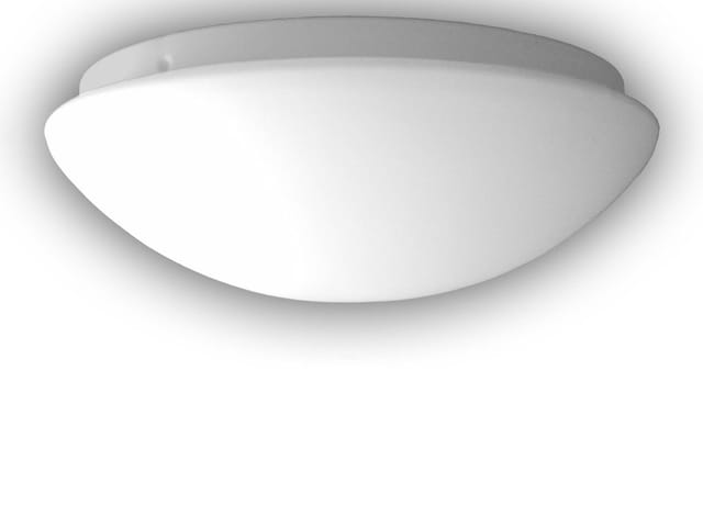 Led Deckenleuchte / Deckenschale Rund, Opalglas Matt, Ø 45cm