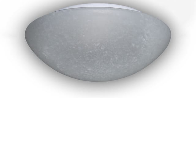 Niermann - Led Deckenleuchte / Deckenschale Rund, Glas Pergament, Ø 25cm