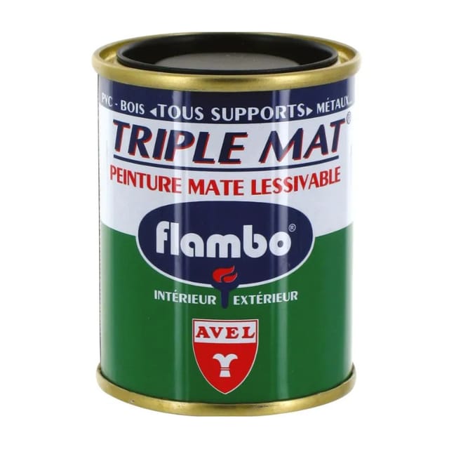 Dreifach Matte Farbe Flambo Glycerin 100ml Schwarz.