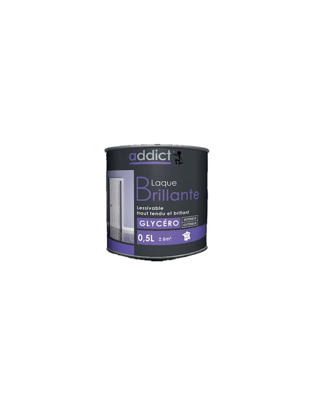 Lackfarbe Glänzend Glykär 0,5 Liter Kirsche - Addict
