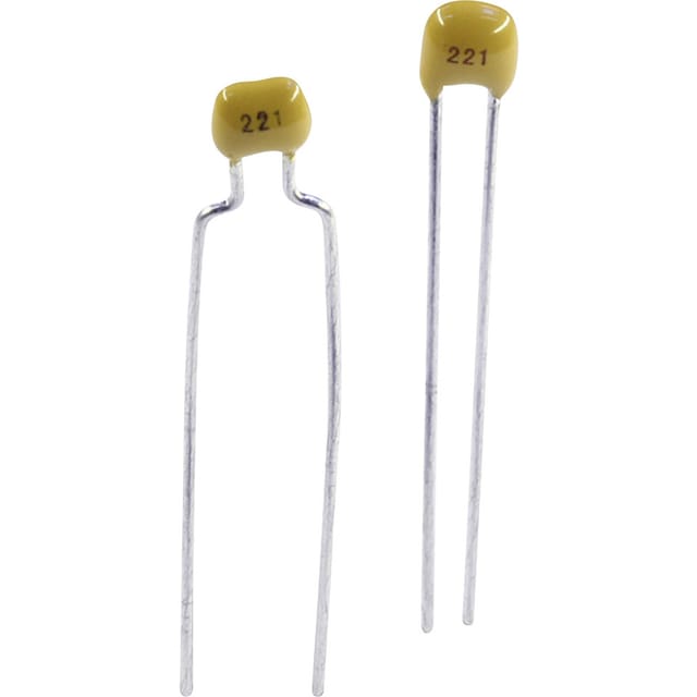 Ct4-0805b102k101a1 Keramik-kondensator Tht 1 Nf 100 V 10 % (b X H) 4.2 Mm X 25 Mm 1 St. - Tancap