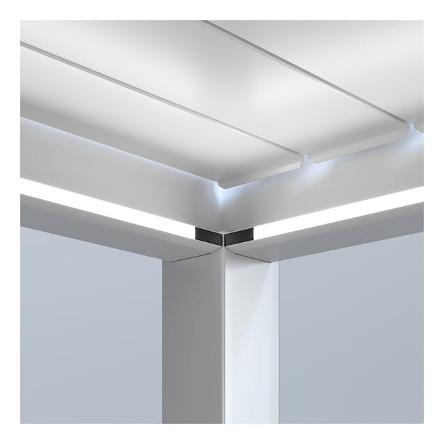 Weide Led Kit 10 Größe Weiß Für Weide Pergola3.0 X 3.6 Meter