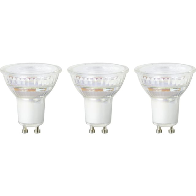 Sygonix - Sy-4893256 Led Eek E (a - G) Gu10 5.7 W = 75 W Warmweiß (ø X H) 50 Mm X 55 Mm Dimmbar 3 St.