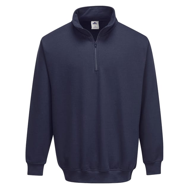 Sweatshirt Mit Stehkragen, Reißverschluss Sorrento Marine 3xl