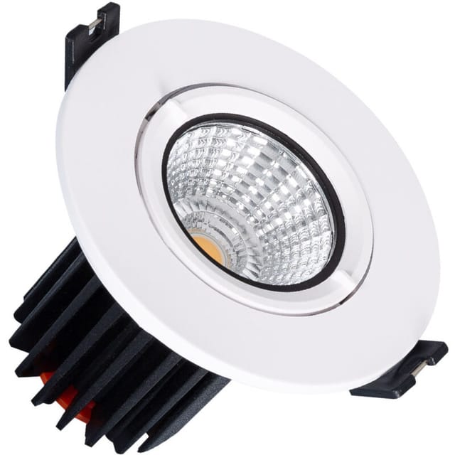 Efectoled - Led Downlight Einbaustrahler 10w Rund Lifud Ausschnitt Ø70 Mm 3000k 55º Warmweiß
