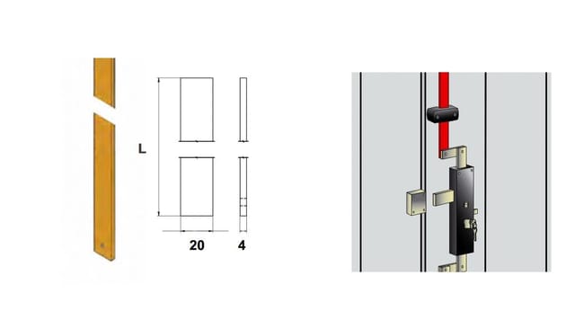 Torbel Stahlstab 1500mm Für Fenster Und Jalousien