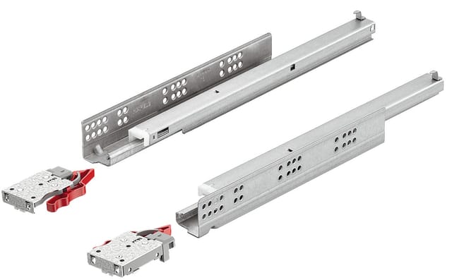 Select Coulisse Matrix Runner Galvanisiert 500 Mm Push To Open