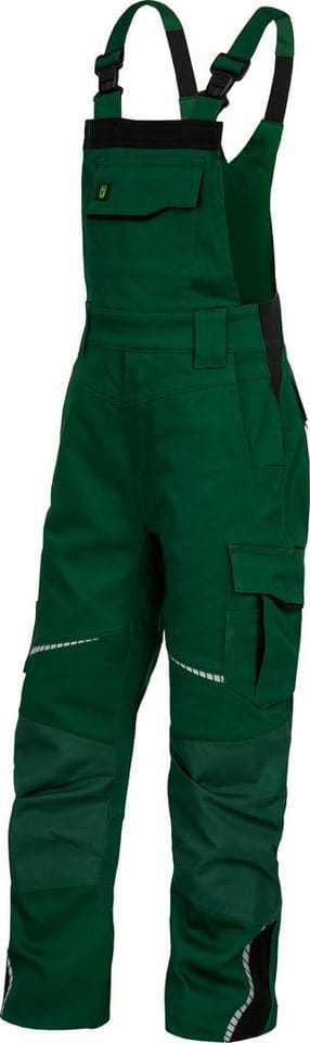 Leibwächter Kinder Latzhose Flex-line Flxkl Gr. 158/164 Grün-schwarz