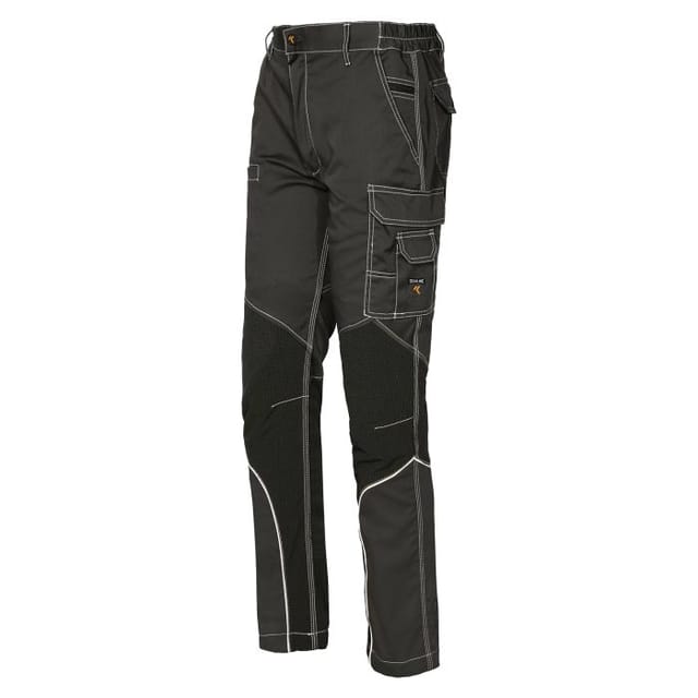 Issaline 8830b-080 Extreme Stretch-arbeitshose, Anthrazitgrau, M
