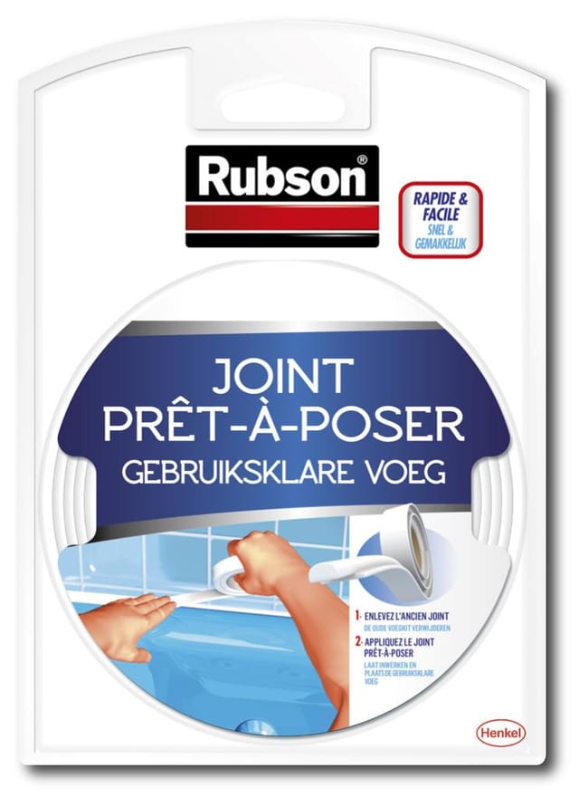 Rubson Easy Küche Und Bad Montagefertige Klebe- Und Dichtmasse 3,5 M Weiß Rubson