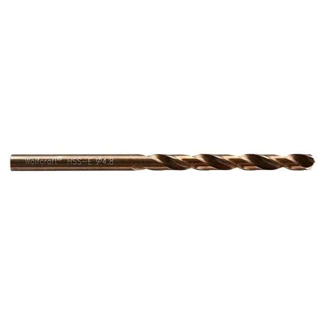 Metallbohrer Hss-co 7453010 Ø 4,8 Mm Rundschaft Metallbohrer - Wolfcraft