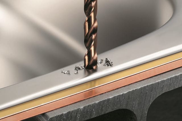 Wolfcraft Metallbohrer Hss-co 7464010 Ø 10 Mm Rundschaft Metallbohrer