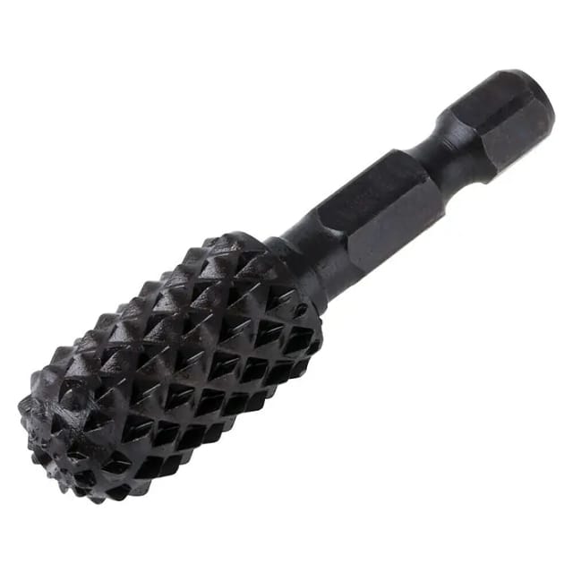 Wolfcraft - Profilraspel Für Holz Sechskant-schaft 4377000 Ø 12,5 Mm Profilraspel