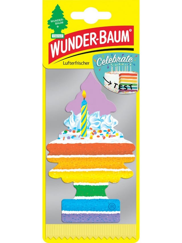 Wunderbaum Papierlufterfrischer Celebrate Autodüfte
