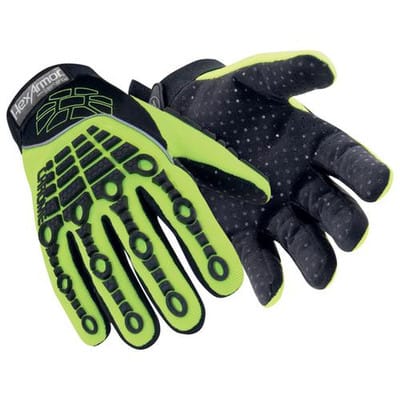 Chrome Series 4026 6098609 Baumwolle, Nylon, Polyester, Elasthan Schnittschutzhandschuh Grö - Hexarmor