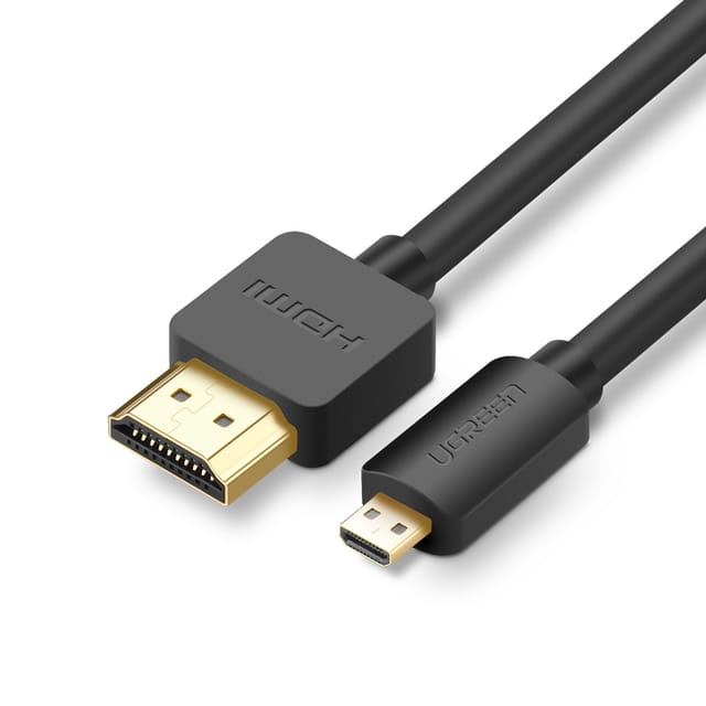 Ugreen 30104 Ugreen Hdmi 3 M Hdmi Typ D (micro) Hdmi Typ A (standard) Schwarz