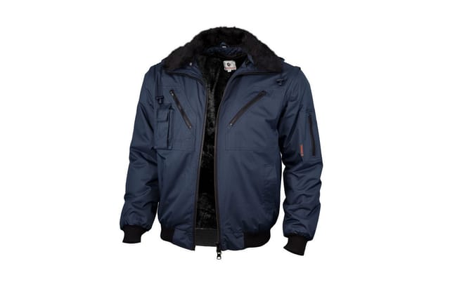 Qualitex Pilotenjacke Wasserdicht, Größe: 4xl, Farbe: Marine