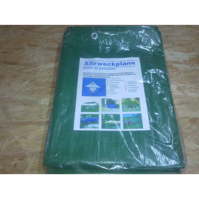 Gewebeplane 180g 3m X 5m Abdeckplane Bootsplane Allzweckplane Plane
