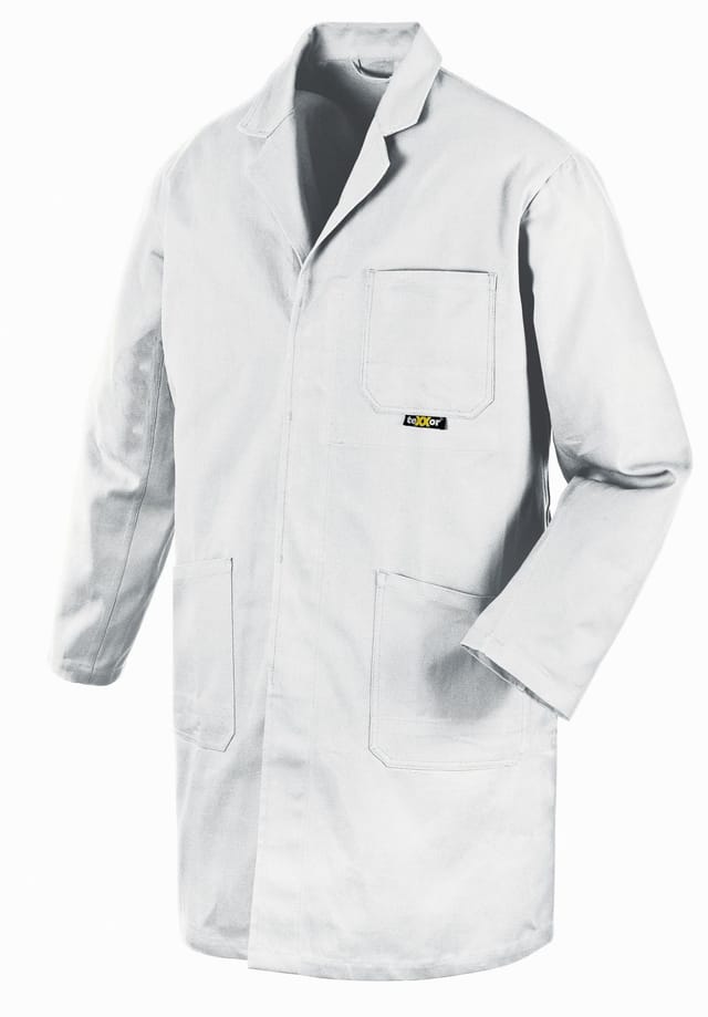 Texxor® Kittel 290 G/m² Weiß Öko-tex 100% Baumwolle 8064xl Gr.xl