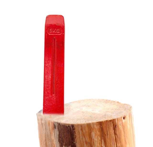 Bituxx Spaltkeil Keil Holzspalter Kindling Splitter Spalter (3er Set 1,5/2/3kg)