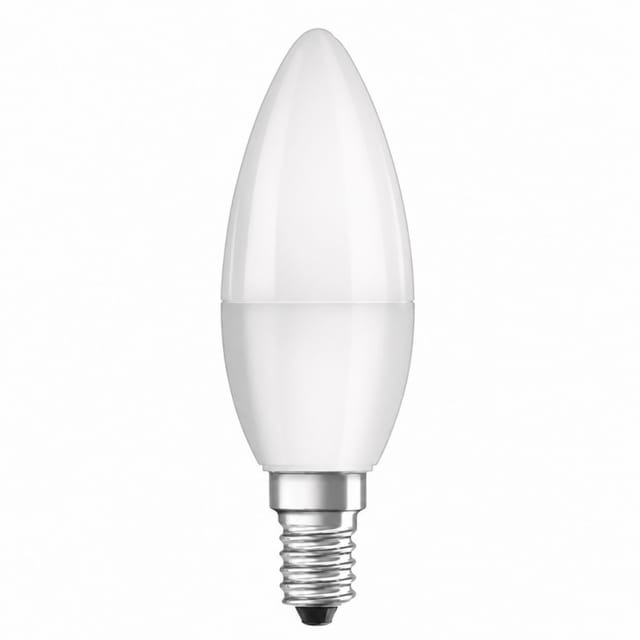 Bellalux - Led-glühbirne Mit Matter Flamme, E14, 4,9w, Warmweiß. 3er-set.