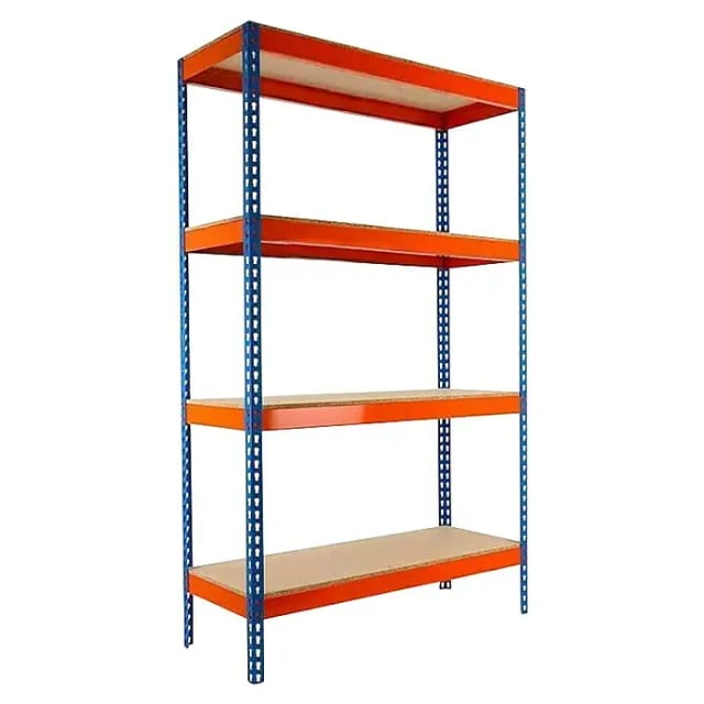 Simonrack Ecoforte 1206-4 Regalsystem Blau Und Orange Robust