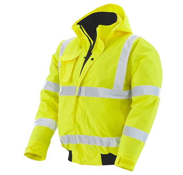 Warnschutz-pilotenjacke Whistler Leuchtgelb Größe 5xl