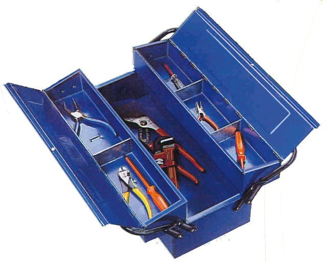 Metall-werkzeugkasten Nummer 3 340x215x1903 Comp11003