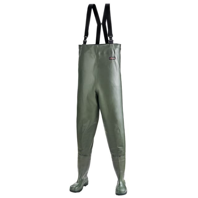 Gr .43 Norway - S5 Wathose Premium Olivgrün Grün S5-chest-waders Norway