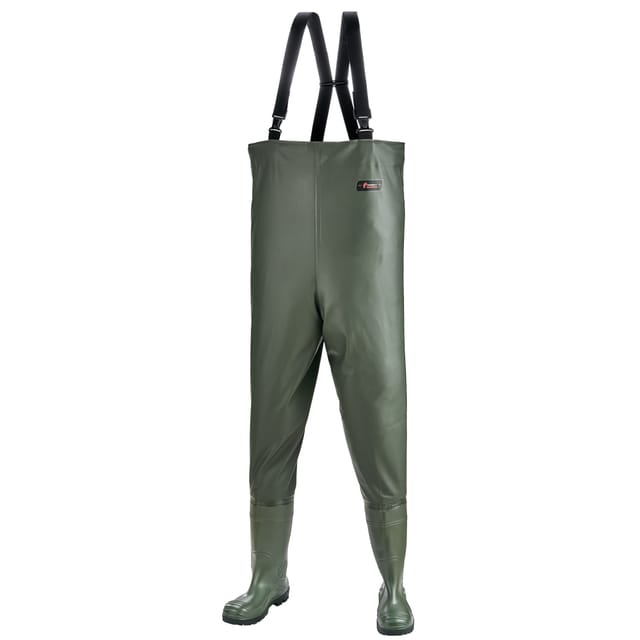 Gr .39 Norway - S5 Wathose, Standard Grün S5-chest-waders Norway