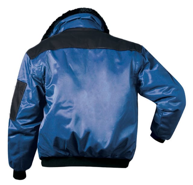 Molde Pilot-jacke Royal/schwarz Abnehmbare Ärmel Größe 5-xxxl(66/68)
