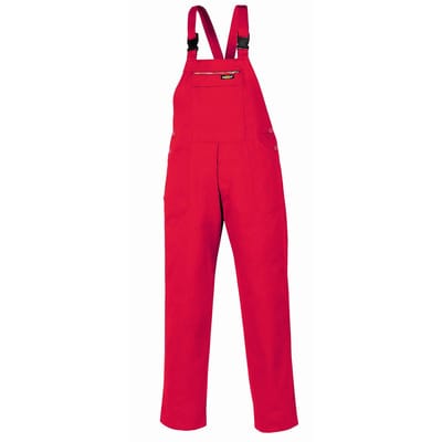 Texxor® Latzhose 290 G/m² Rot Öko-tex Standard 100% Baumwolle 803398 Gr.98