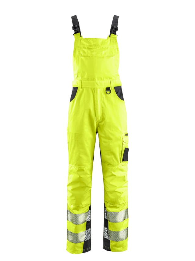 Warnschutz-latzhose Alabama Leuchtgelb/grau Größe 66