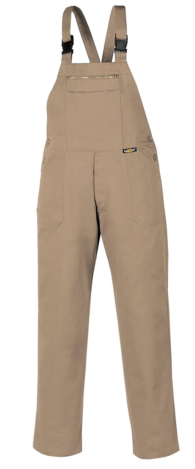 Latzhose 290 G/m² Khaki Größe 106