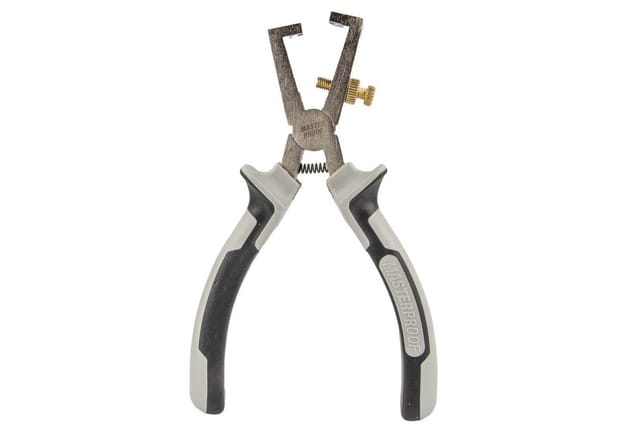 Masterproof Professional - Abisolierzange 160 Mm, 2-k Griff, Mit Öffnungsfeder