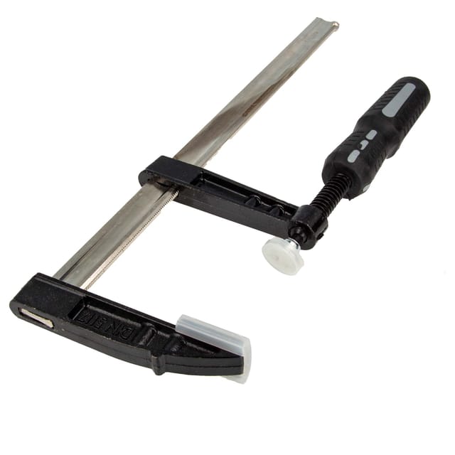 Masterproof Professional - Profi Schraubzwinge 80 Mm X 300 Mm, Temperguss, Din 5117