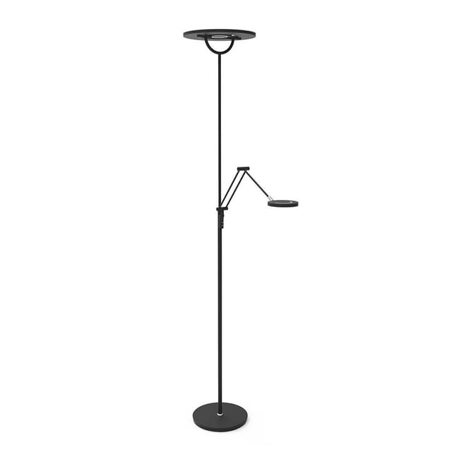 Stehlampe - Soleil - Schwarz - Kunststoff Metall - - Steinhauer
