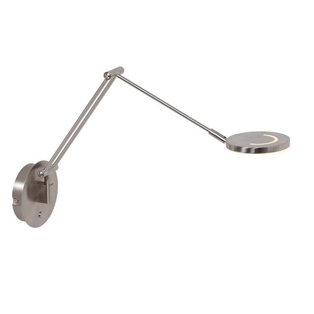 Steinhauer - Wandleuchte - Soleil - Stahl - Glas Metall -